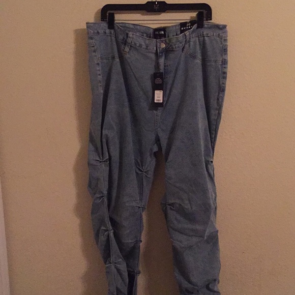 Fashion nova stack jeans - Picture 1 of 8